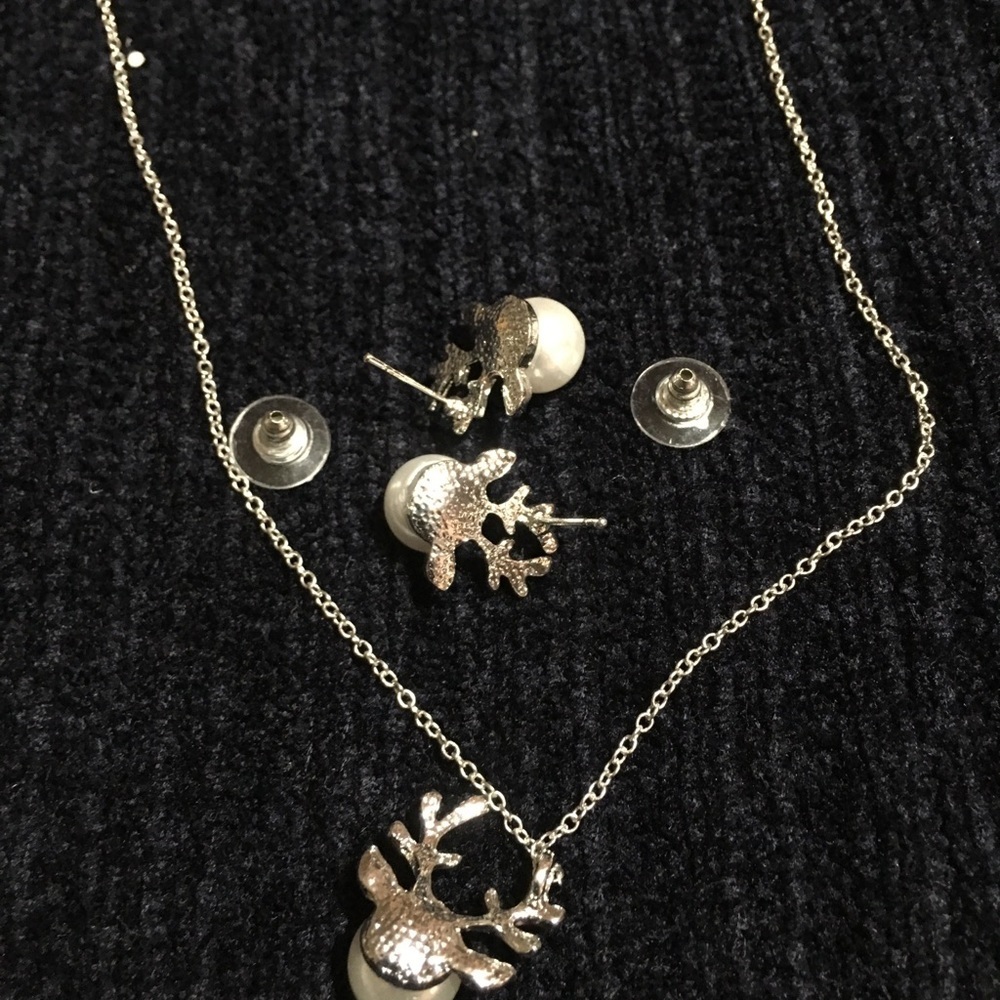🔥deer set included earrings and necklace gift set - Picture 6 of 8